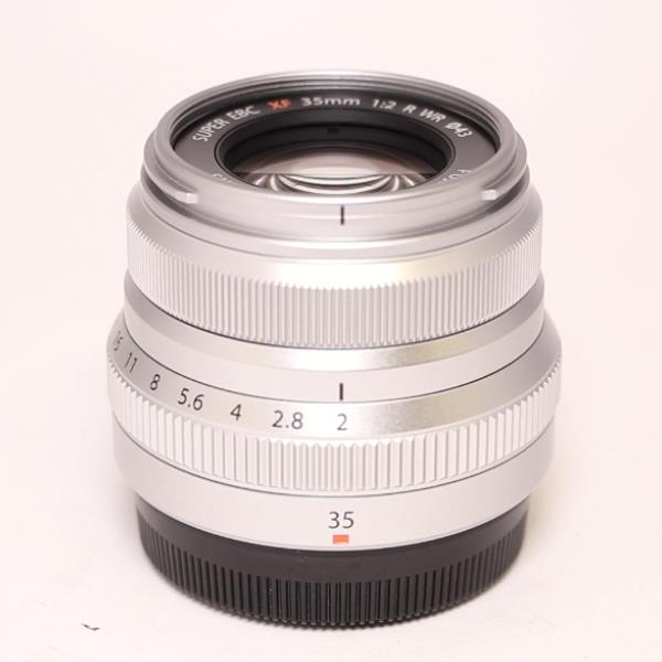 Used Fujifilm XF 35mm f2 R WR Standard Prime Lens Silver