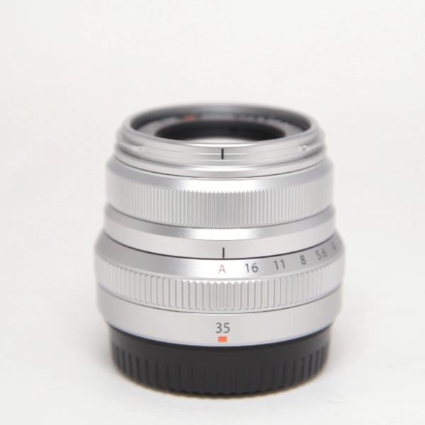 Used Fujifilm XF 35mm f2 R WR Standard Prime Lens Silver