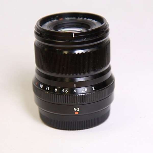 Used Fujifilm XF 50mm f2 R WR Standard Prime Lens Black