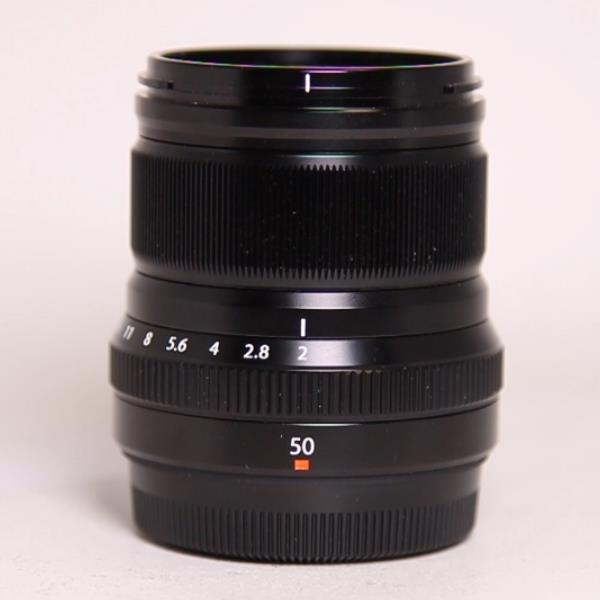 Used Fujifilm XF 50mm f2 R WR Standard Prime Lens Black