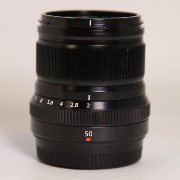 Used Fujifilm XF 50mm f2 R WR Standard Prime Lens Black