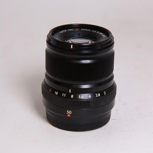 Used Fujifilm XF 50mm f2 R WR Standard Prime Lens Black