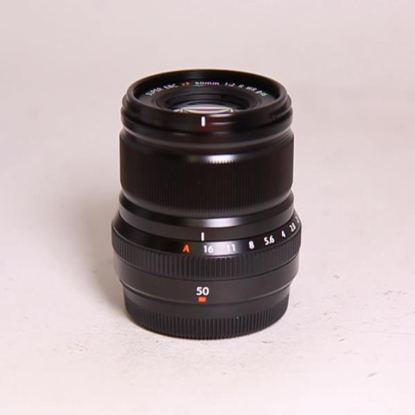 Used Fujifilm XF 50mm f2 R WR Standard Prime Lens Black