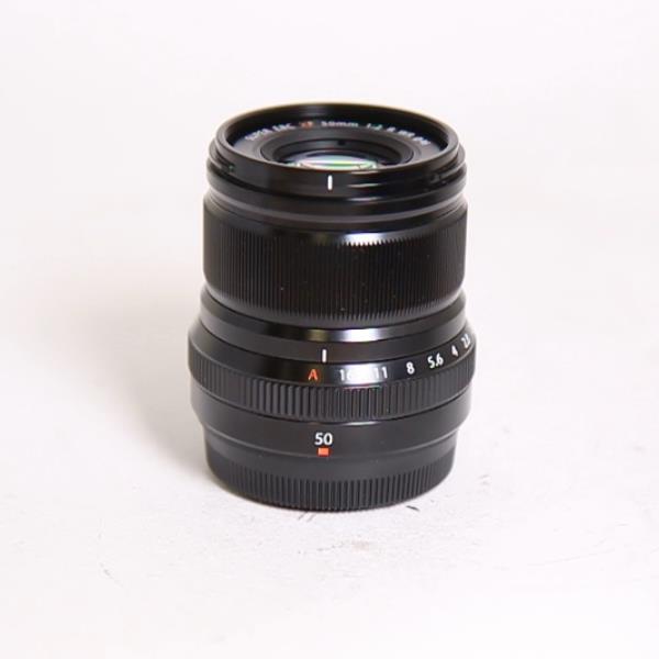 Used Fujifilm XF 50mm f2 R WR Standard Prime Lens Black
