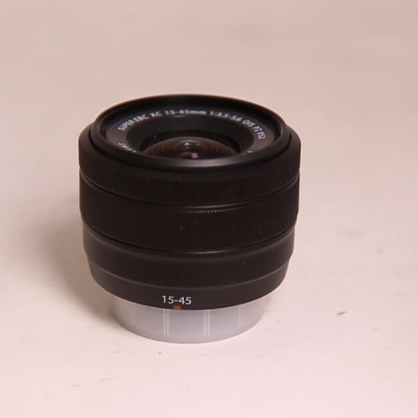 Used Fujifilm XC 15-45mm f/3.5-5.6 OIS PZ Zoom Lens Black