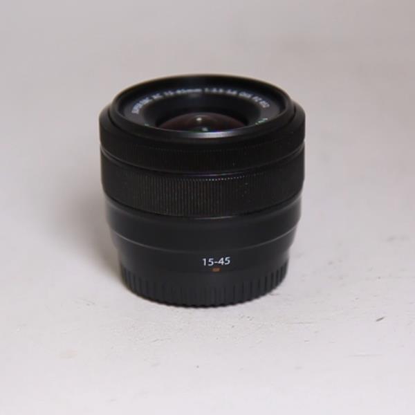 Used Fujifilm XC 15-45mm f/3.5-5.6 OIS PZ Zoom Lens Black