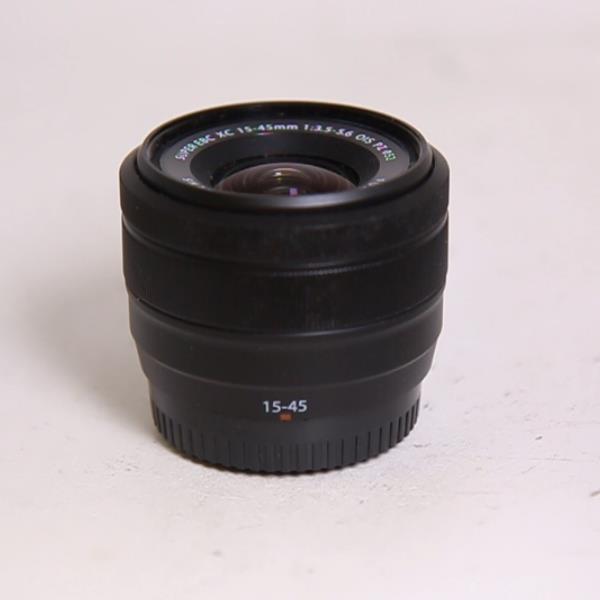Used Fujifilm XC 15-45mm f/3.5-5.6 OIS PZ Zoom Lens Black