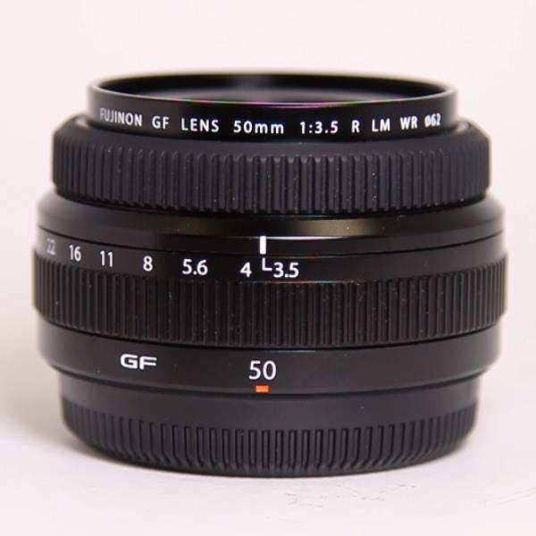 Used Fujifilm GF 50mm lens f/3.5 R LM WR