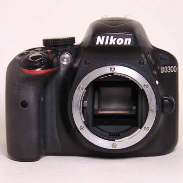 Used Nikon D3300 DSLR Digital Camera Body Black