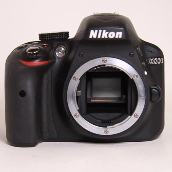 Used Nikon D3300 DSLR Digital Camera Body Black
