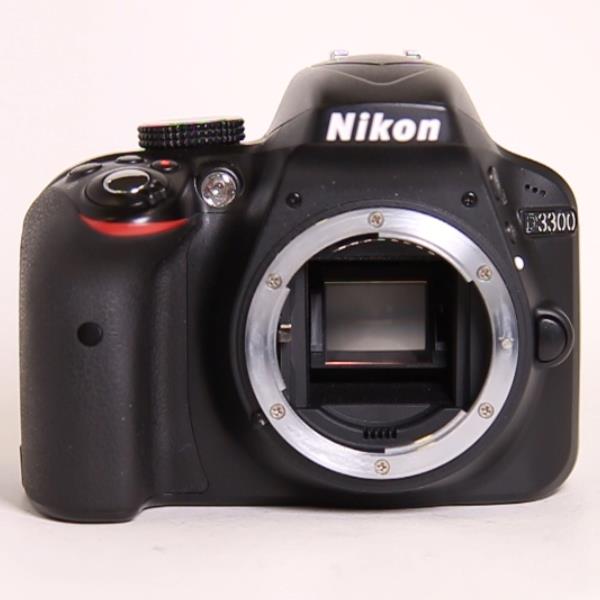 Used Nikon D3300 DSLR Digital Camera Body Black
