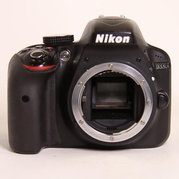 Used Nikon D3300 DSLR Digital Camera Body Black