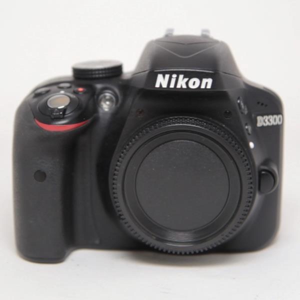 Used Nikon D3300 DSLR Digital Camera Body Black