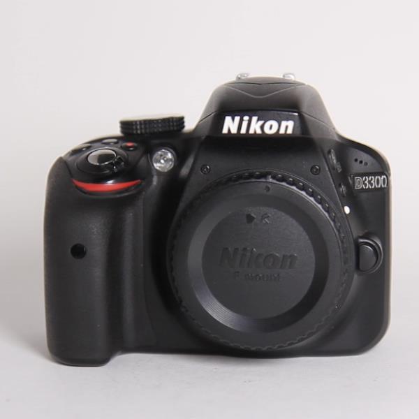 Used Nikon D3300 DSLR Digital Camera Body Black