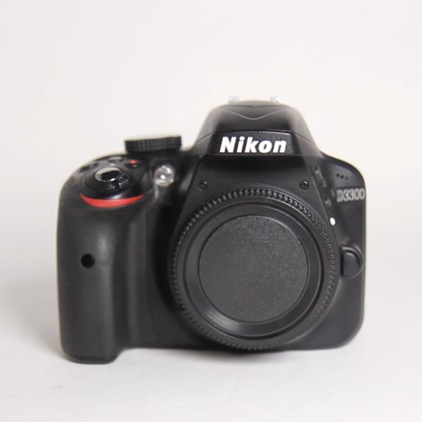 Used Nikon D3300 DSLR Digital Camera Body Black