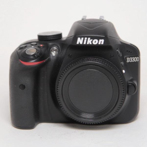 Used Nikon D3300 DSLR Digital Camera Body Black