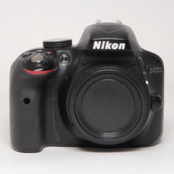 Used Nikon D3300 DSLR Digital Camera Body Black