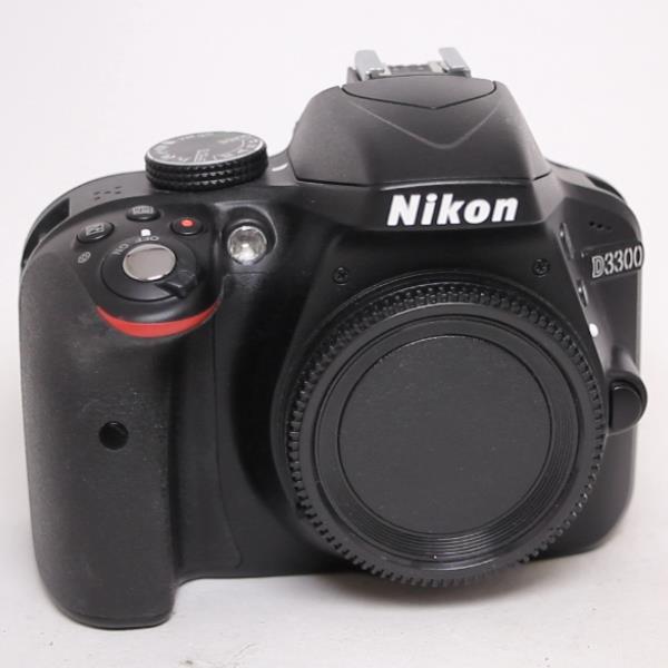 Used Nikon D3300 DSLR Digital Camera Body Black