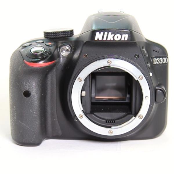 Used Nikon D3300 DSLR Digital Camera Body Black