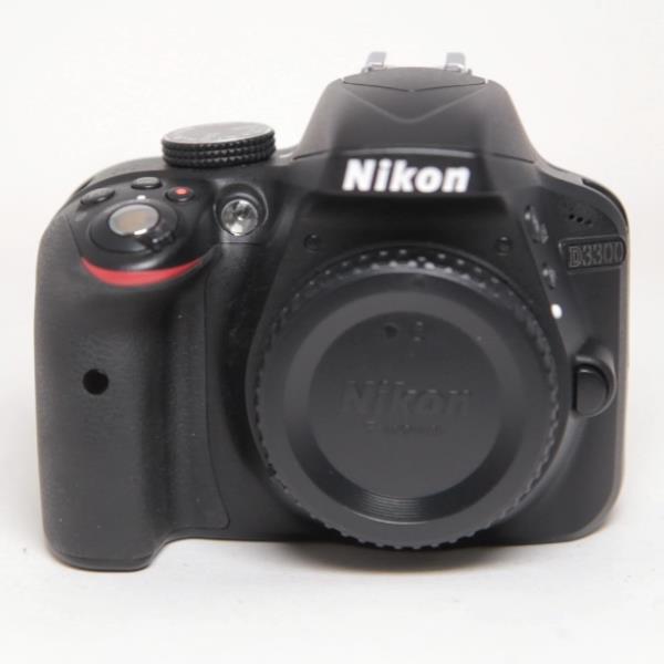 Used Nikon D3300 DSLR Digital Camera Body Black