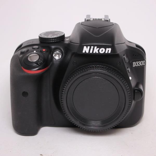 Used Nikon D3300 DSLR Digital Camera Body Black