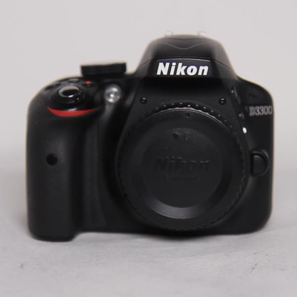 Used Nikon D3300 DSLR Digital Camera Body Black
