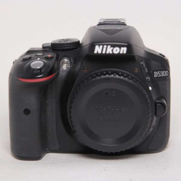 Used Nikon D5300 DSLR Digital camera Body - Black