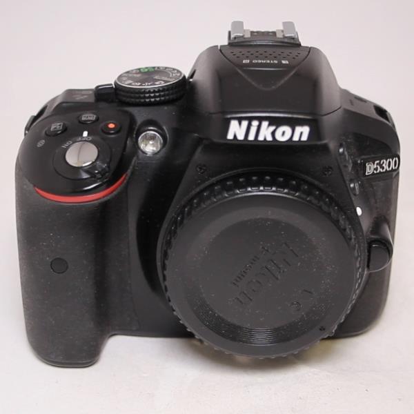Used Nikon D5300 DSLR Digital camera Body - Black