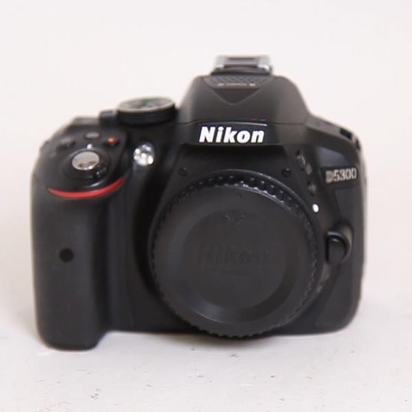 Used Nikon D5300 DSLR Digital camera Body - Black