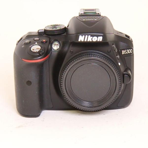 Used Nikon D5300 DSLR Digital camera Body - Black