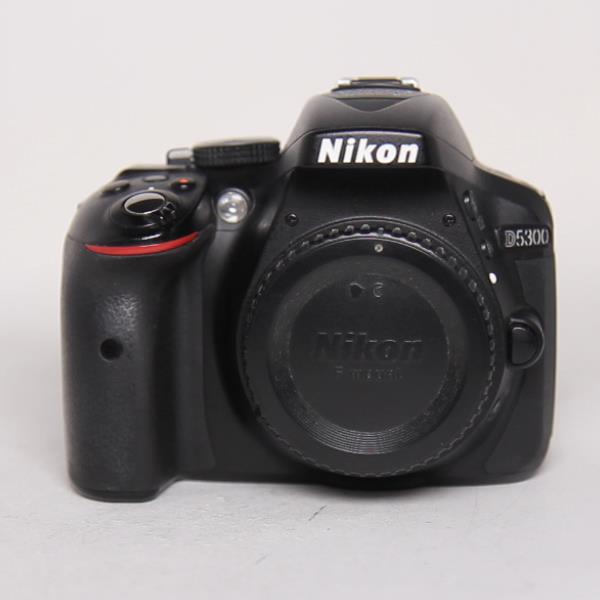 Used Nikon D5300 DSLR Digital camera Body - Black