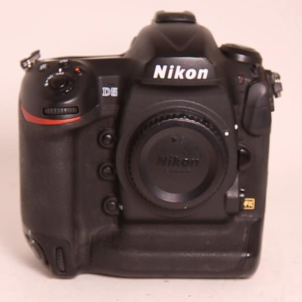 Used Nikon D5 Digital SLR Camera Body Dual XQD Version