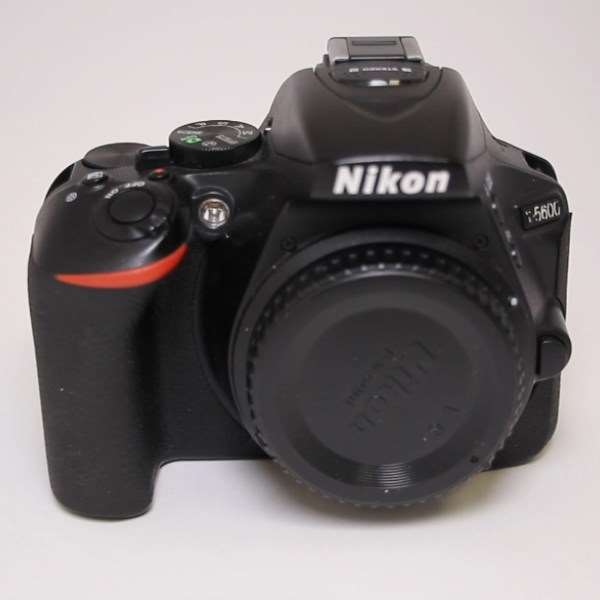 Used Nikon D5600 Digital SLR Camera Body - Black