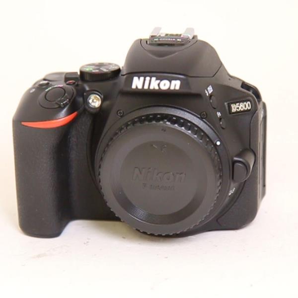 Used Nikon D5600 Digital SLR Camera Body - Black