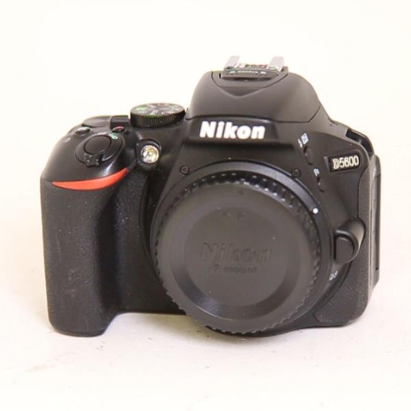 Used Nikon D5600 Digital SLR Camera Body - Black