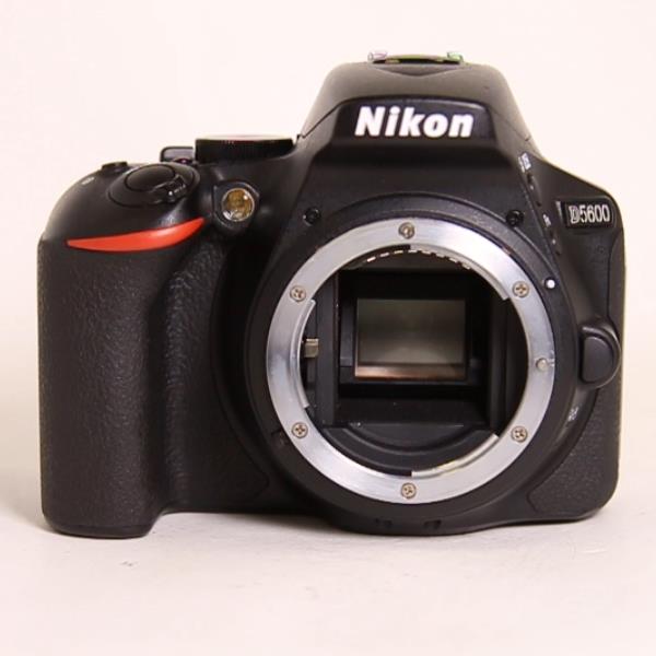 Used Nikon D5600 Digital SLR Camera Body - Black