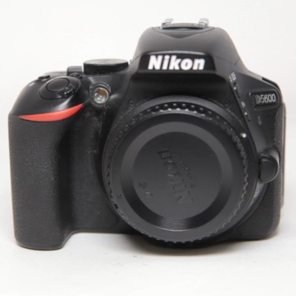 Used Nikon D5600 Digital SLR Camera Body - Black