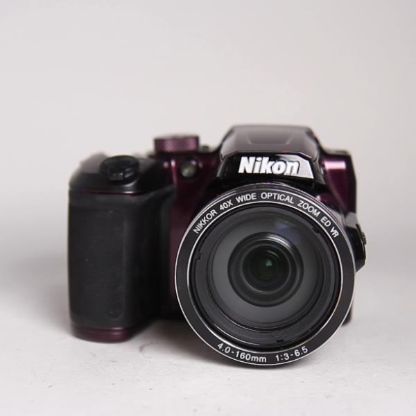Used Nikon Coolpix B500 Bridge Camera Purple