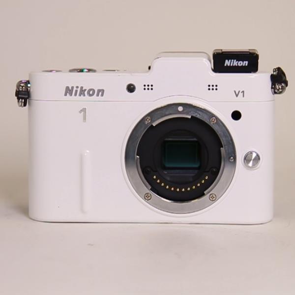 Used Nikon 1 V1 White Body Only 1