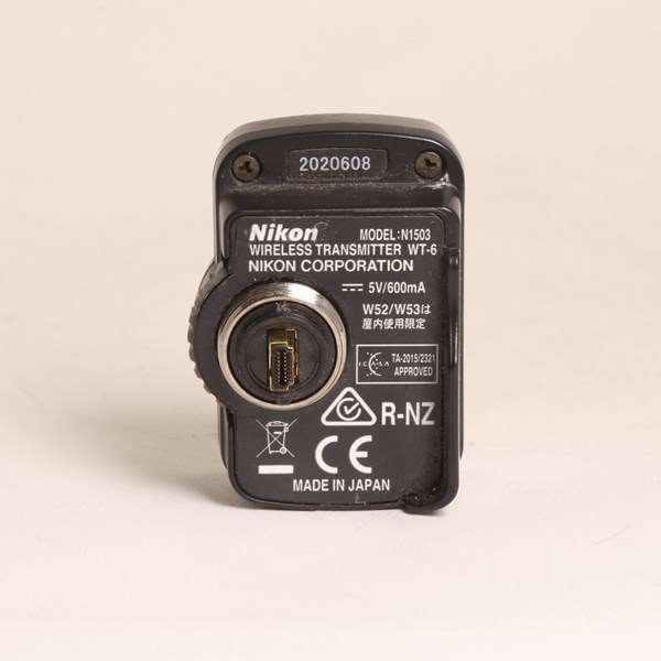 Used Nikon WT-6 wireless transmitter for Nikon D Series camera