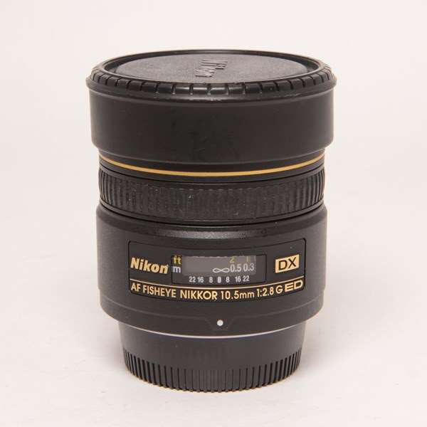 Used Nikon AF DX Fisheye-Nikkor 10.5mm f/2.8G ED Lens