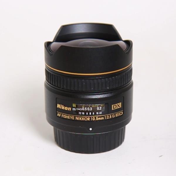 Used Nikon AF DX Fisheye-Nikkor 10.5mm f/2.8G ED Lens