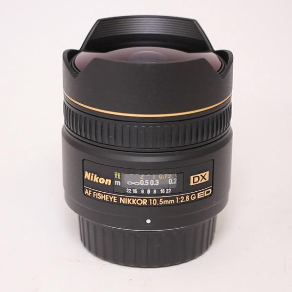 Used Nikon AF DX Fisheye-Nikkor 10.5mm f/2.8G ED Lens