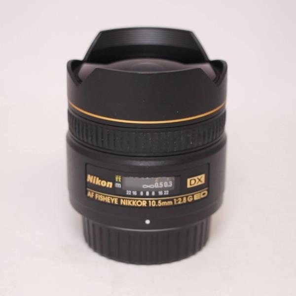 Used Nikon AF DX Fisheye-Nikkor 10.5mm f/2.8G ED Lens