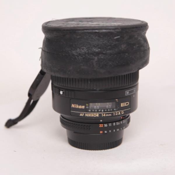 Used Nikon 14mm LENS  f/2.8D ED