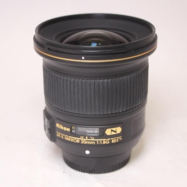 Used Nikon AF-S NIKKOR 20mm Lens f/1.8G ED