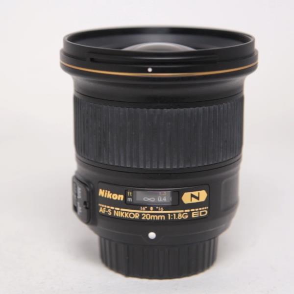 Used Nikon AF-S NIKKOR 20mm Lens f/1.8G ED