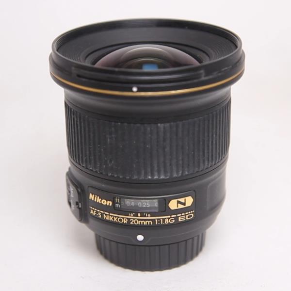 Used Nikon AF-S NIKKOR 20mm Lens f/1.8G ED