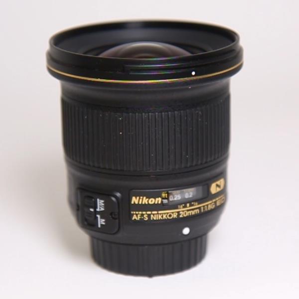 Used Nikon AF-S NIKKOR 20mm Lens f/1.8G ED