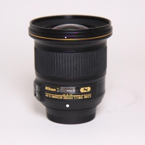 Used Nikon AF-S NIKKOR 20mm Lens f/1.8G ED